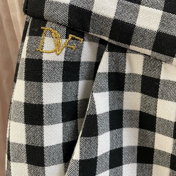 Diane Von Furstenberg plaid pants - Picture 4 of 4